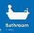 Bathroom NHS Braille / Tactile