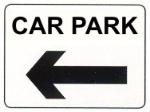 Car Park Left Arrow
