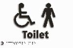 Disabled Gents Toilet B/W
