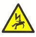 Electrical Hazard Death Pictogram