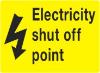 Electricity shut off point