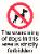 exercising dogs strictly forbidden