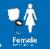 Female Toilet Pictogram NHS