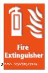 Fire Extinguisher Braille / Tactile