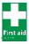 First aid Braille / Tactile