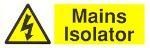 Mains isolator