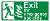 NHS EXIT for emergency use only (Left)