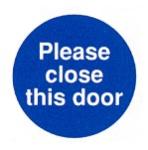 Please close this door