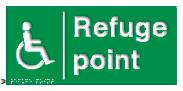 Refuge point / Disabled Braille / Tactile