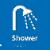 Shower NHS Braille / Tactile