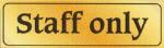 Staff only
