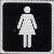 Toilets pictogram women