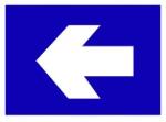 Temporary Traffic Direction Arrow