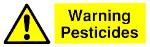 Warning Pesticides